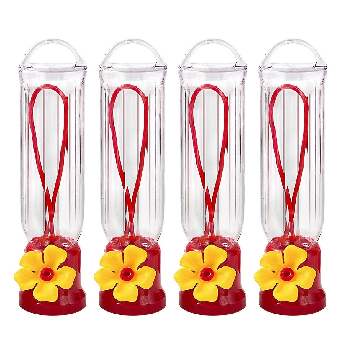 4Pcs Hummingbird Feeders Mini Hummingbird Feeders
