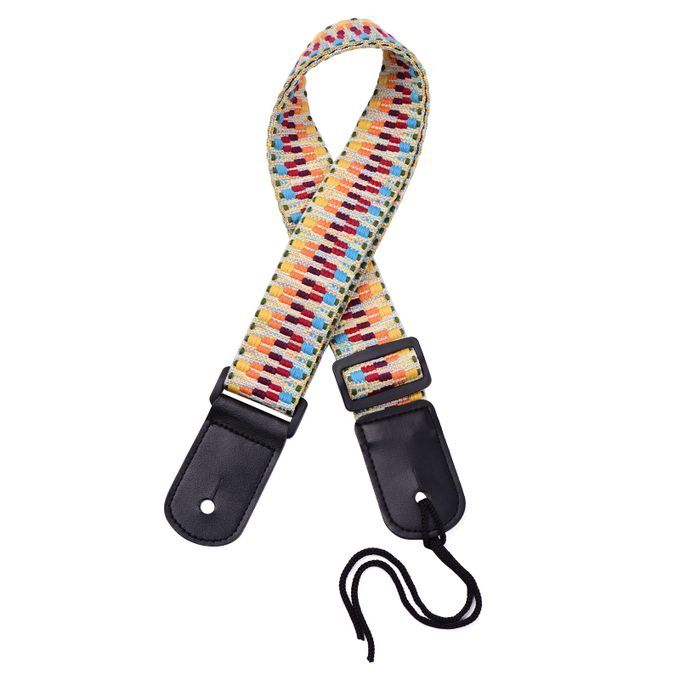Adjustable Ukulele Strap Soft Cotton Woven Shoulder Belt