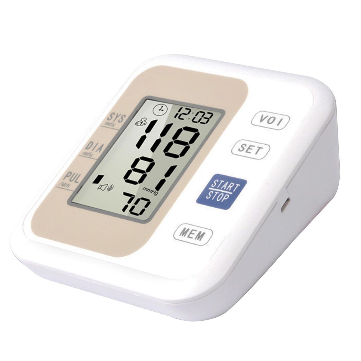 Arm Electronic Sphygmomanometer Pair 99 Group Memories Storage with Voice Broadcast