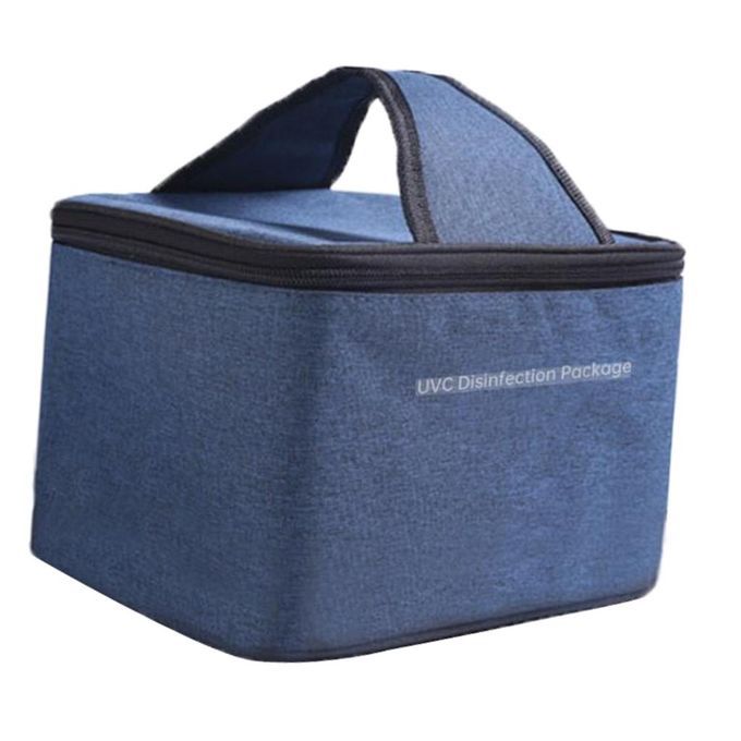 Portable UV Sterilizing Bag UVC Disinfection Bag USB Sterilizer Blue