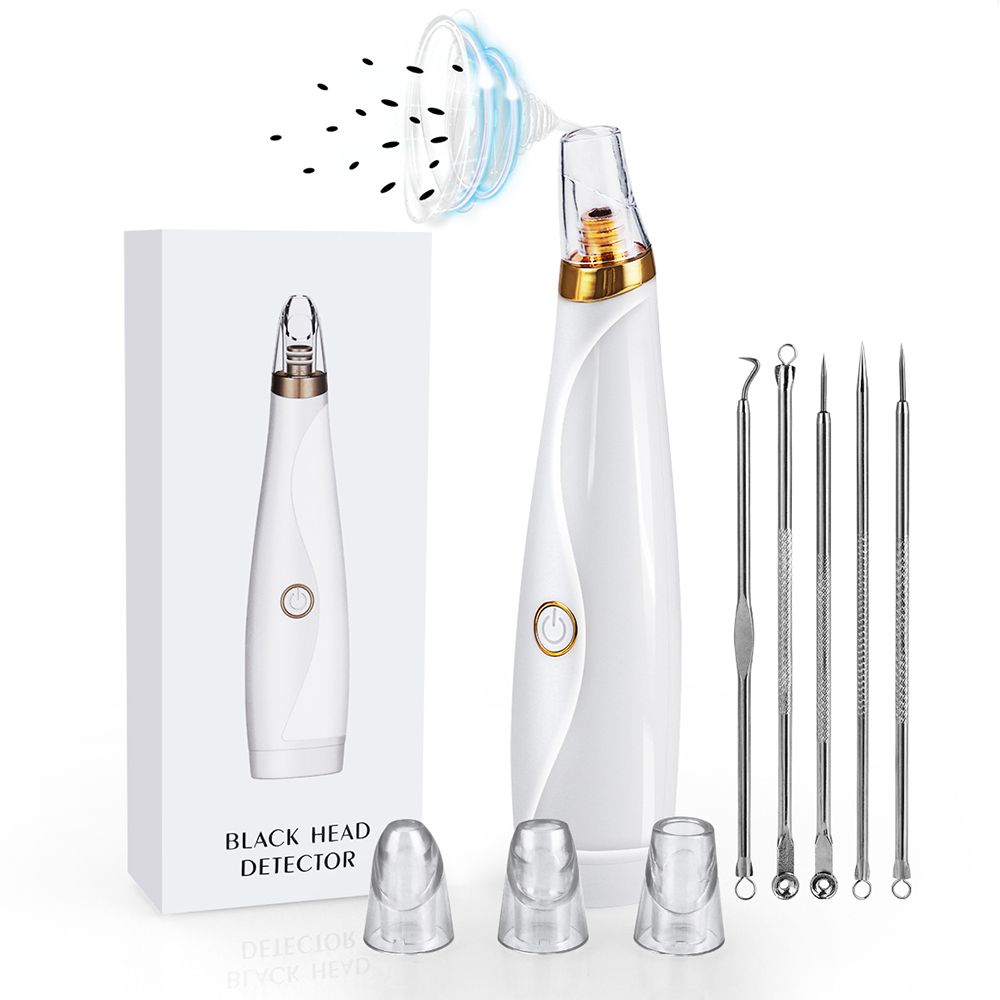 Blackhead Remover Pore Vacuum Pimple Extractor With Curved