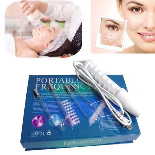 Portable High Frequency Facial Machine Wrinkle Beauty Device Skin Spot Remover