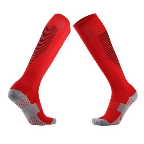 2PCS Non-slip Over The Knee Male Football Socks