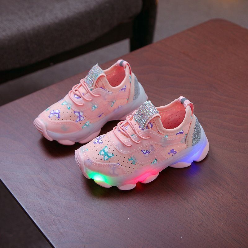 Kids Luminous Sneaker Shoes For Girl Child