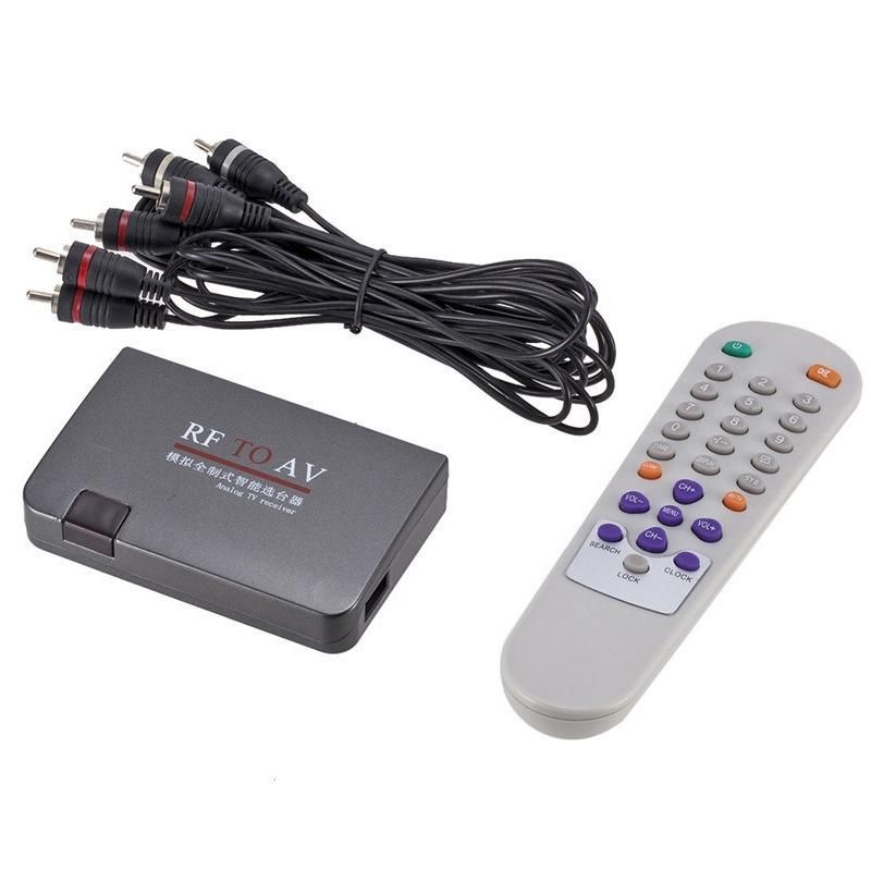 RF to AV Converter,Channel Selector,Booster EU Plug