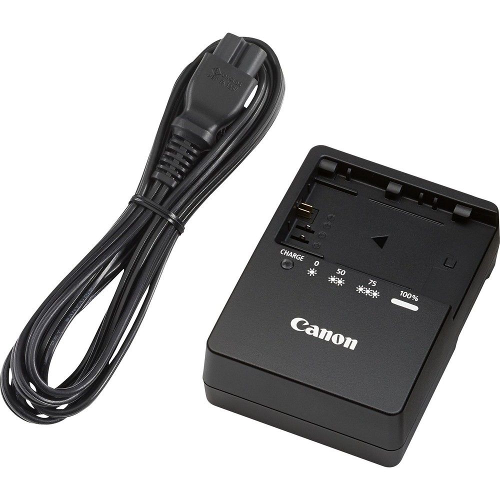 E6 Charger For EOS 5D Mark II, 5D Mark III, 5D Mark IV, 5DS, 5DS R, 6D, 6D Mark II, 7D, 60D, 70D, 80D, 90D,R5, And R6 Digital Cameras As Well As The XC10 HD And XC15 4K UHD Camcorders