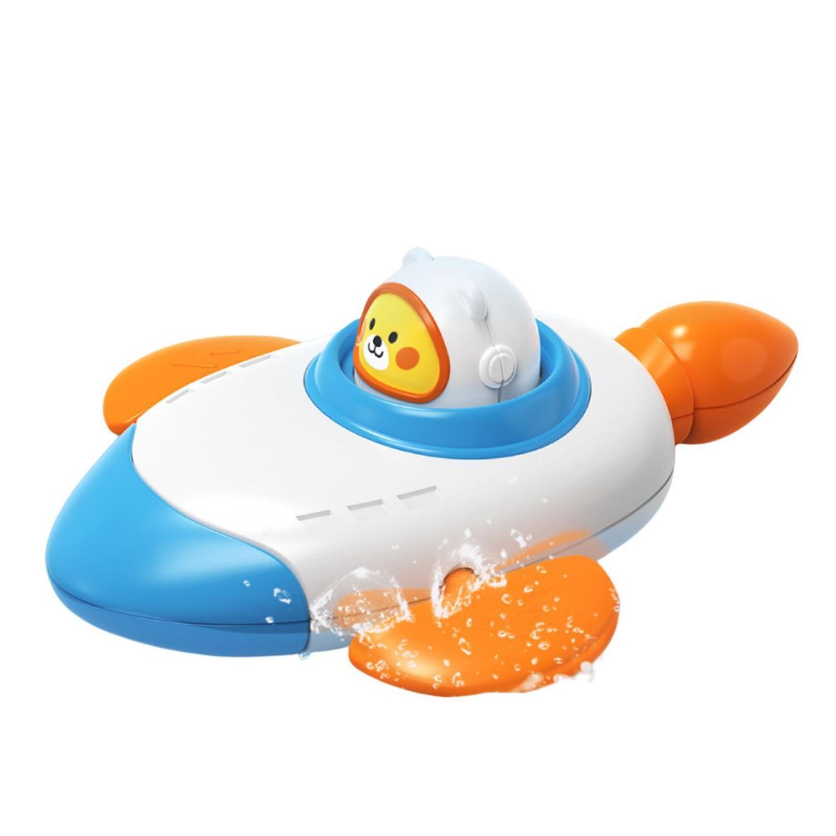 Water Toy Rocket Ship Swimming Toy Blue