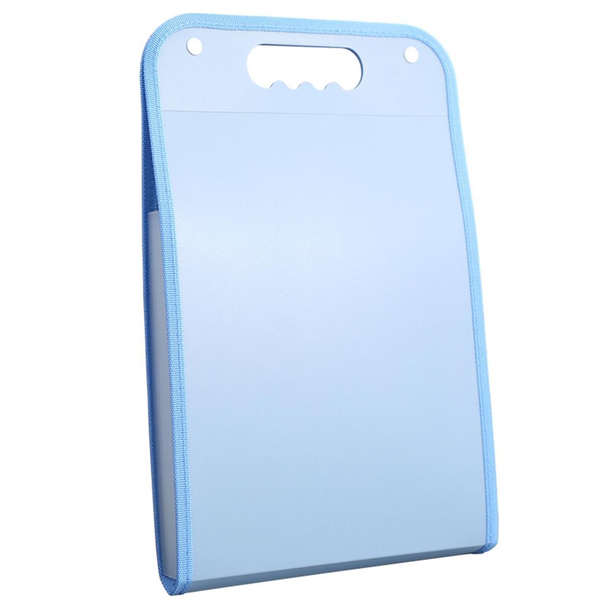 Document Folder File Students Test Paper Accordion File Holder Blue