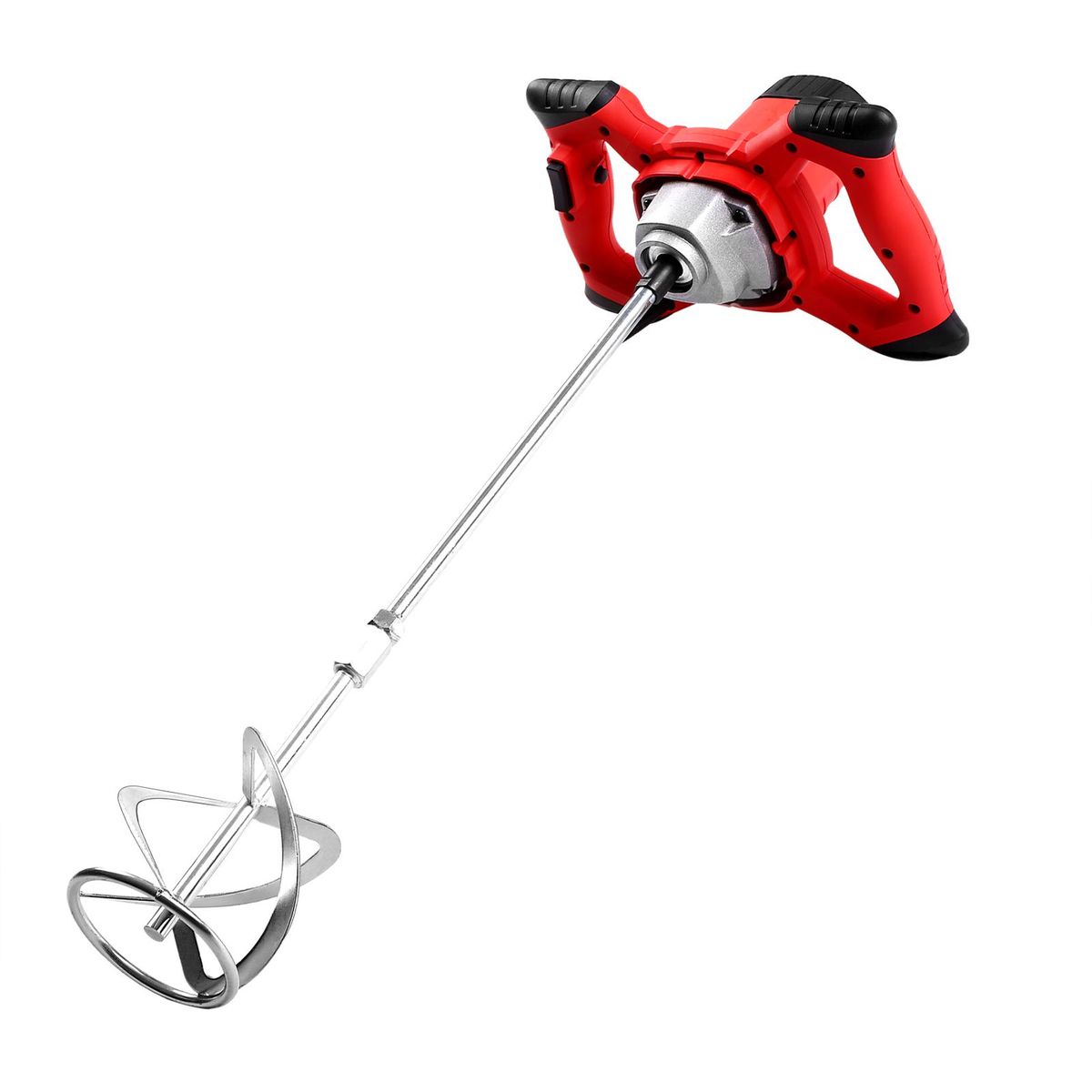2100W Electric Cement Mixer Stirrer 6-Speed Handheld Concrete Mixer for Mortars Paint Mud Grout 800rpm EU Plug