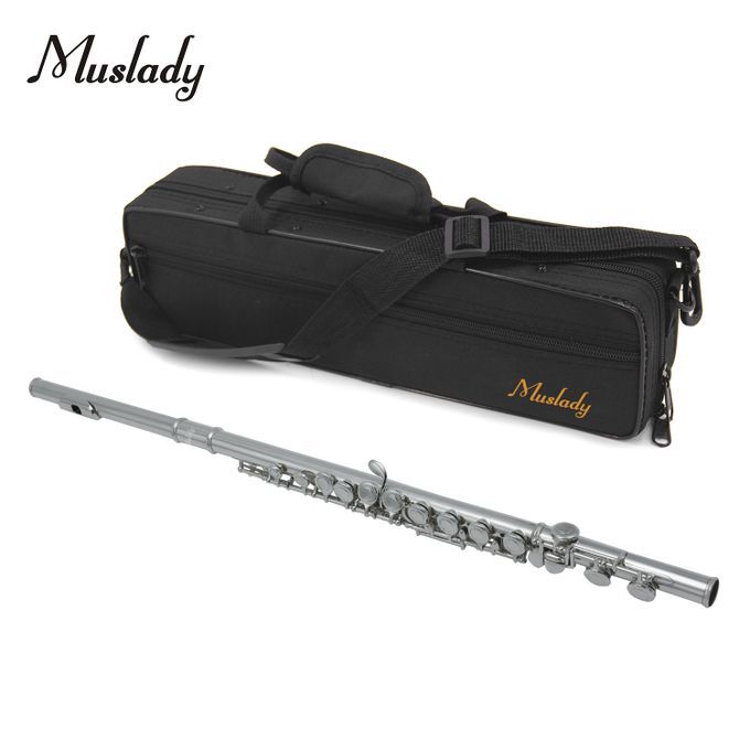 Muslady FL-200S Closed Hole C Flute 16 Keys Cupronickel