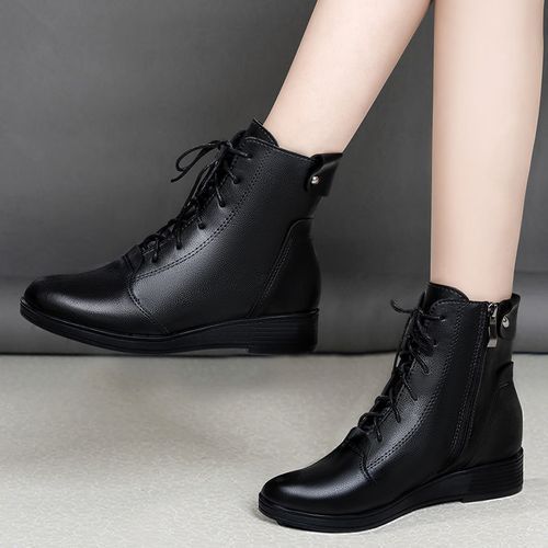 Women Lady Sexy Flat Martin Boots Party Dress Work Booties Shoes