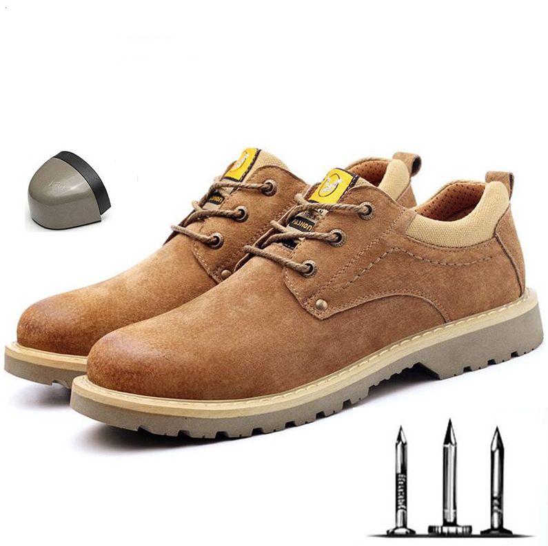 Men Safety Shoes Men Steel Toe Caps Work Boots
