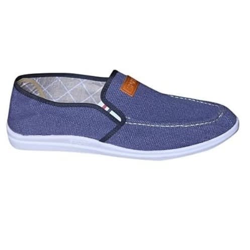 Men Canvas Shoes - Blue