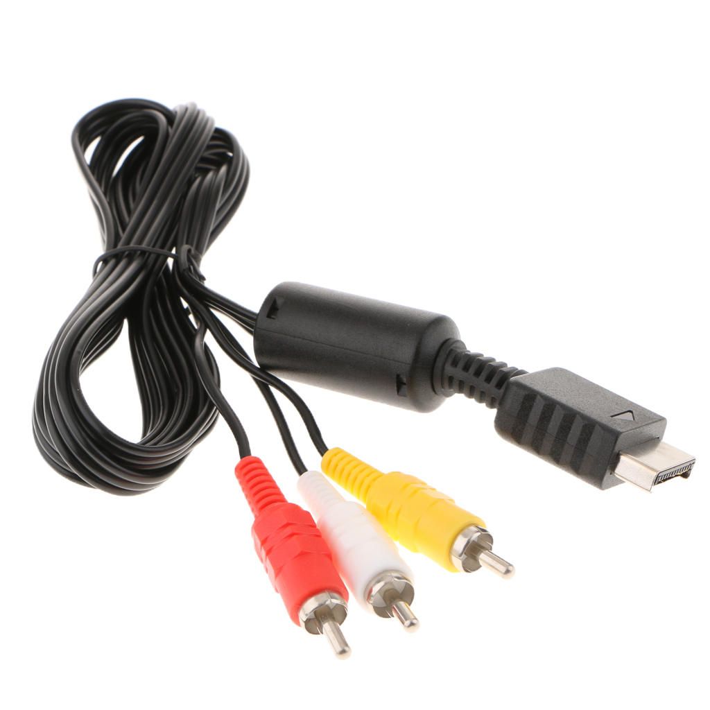 HD Component RCA AV Video-Audio Cable Cord Lead For Sony   2 PS2