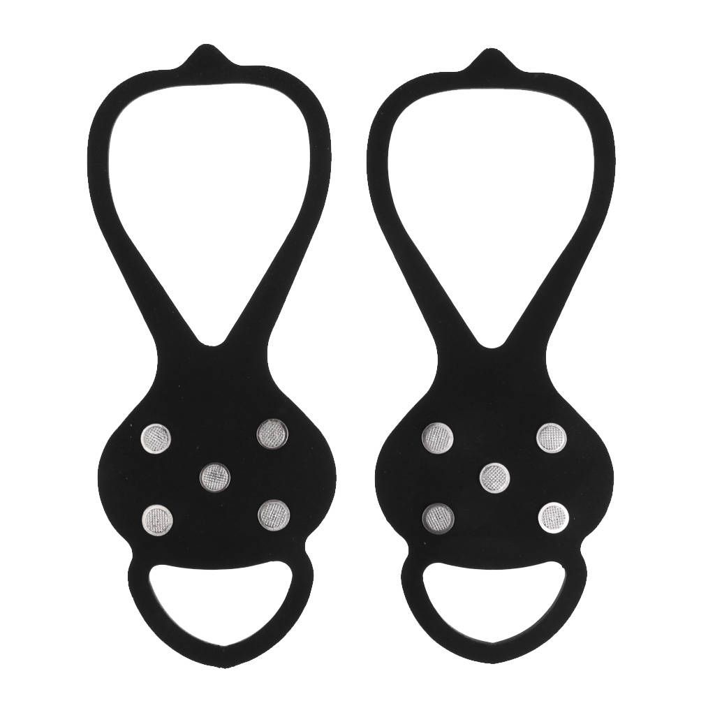 Anti Slip Snow Ice Cleats Studs Crampons Grippers Traction Spikes