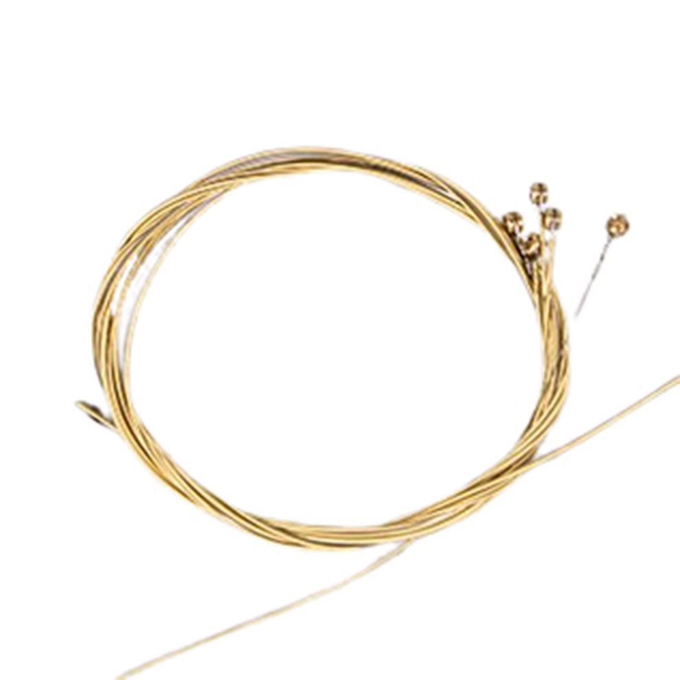 6 Pie Es Guitar Strings For Folk A Ousti  Guitar Sturdy Guitar Strings-brass-7cm