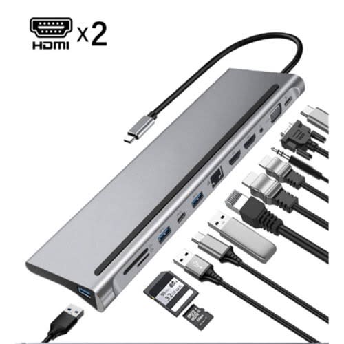 Type-c Multifunctional Docking Station 12 In 1