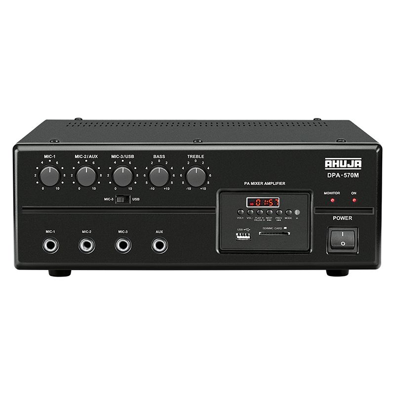 DPA-570 50Watt PA Amplifier W/ BUILT-IN DIGITAL PLAYER
