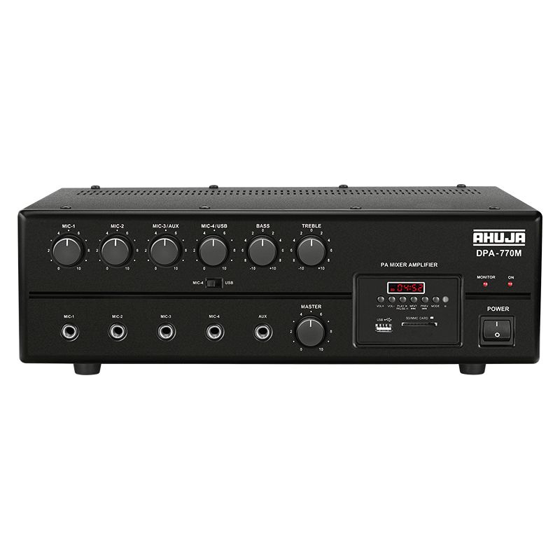 DPA-770 75Watt PA Amplifier W/ BUILT-IN DIGITAL PLAYER