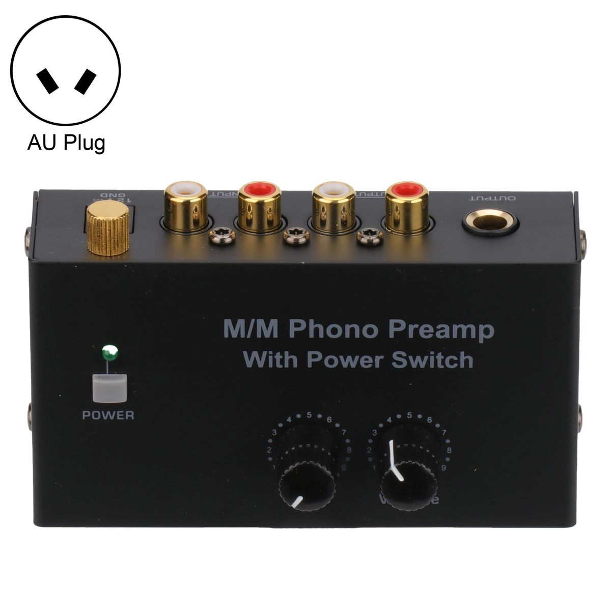 Audio Preamplifier   High Fidelity Sound Turntable AU Plug