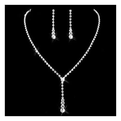 Jewelry Lovely Earring Jewellery Set - Silver