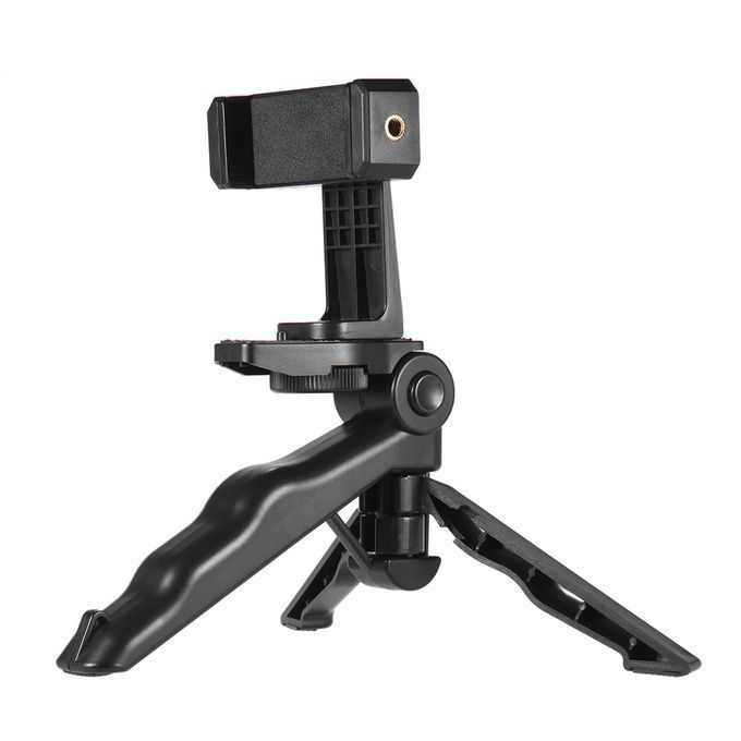 Mini Phone Tripod Stand Handheld Grip Stabilizer With Adjustable Smartphone Clip Holder Bracket For IPhone 7 Plus/7/6/6 Plus/6s For Samsung Galaxy S7/S6
