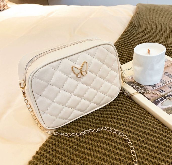 Her Excellency  Cute Ladies Bag In Brownish White