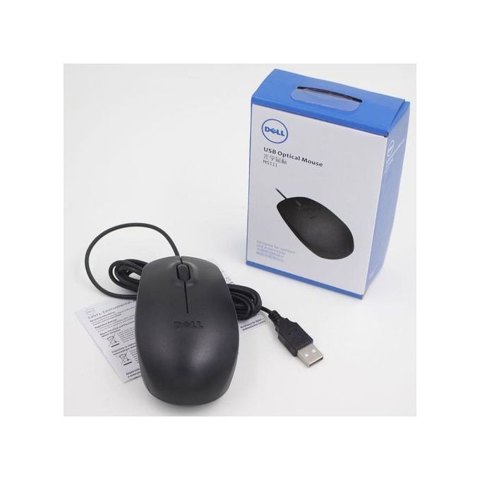 DELL Portable Wired USB Optical Mouse