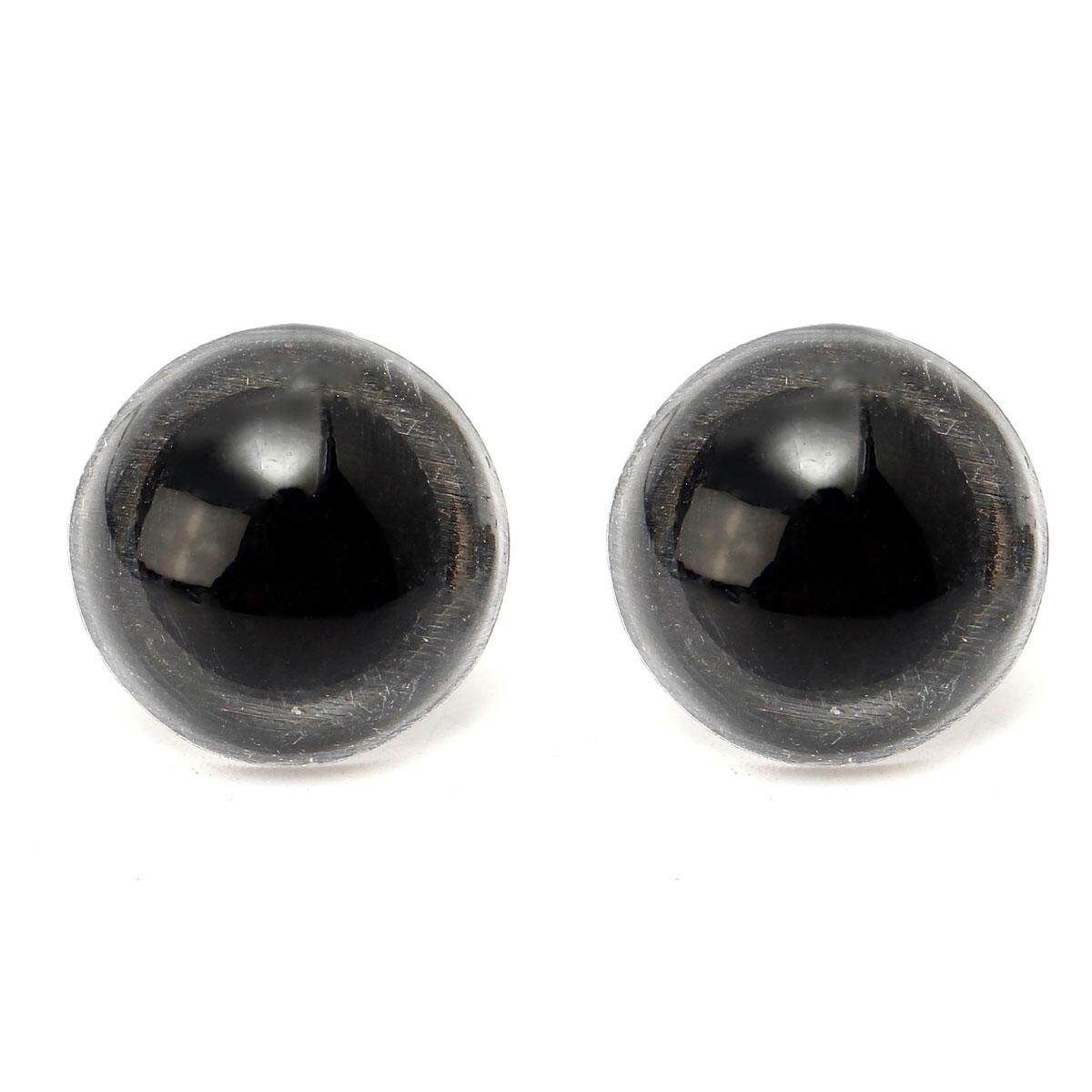 100pcs 14mm Plastic Safety Eyes For Animal Puppet Popul Craft Teddy Bear Doll Transparent Color