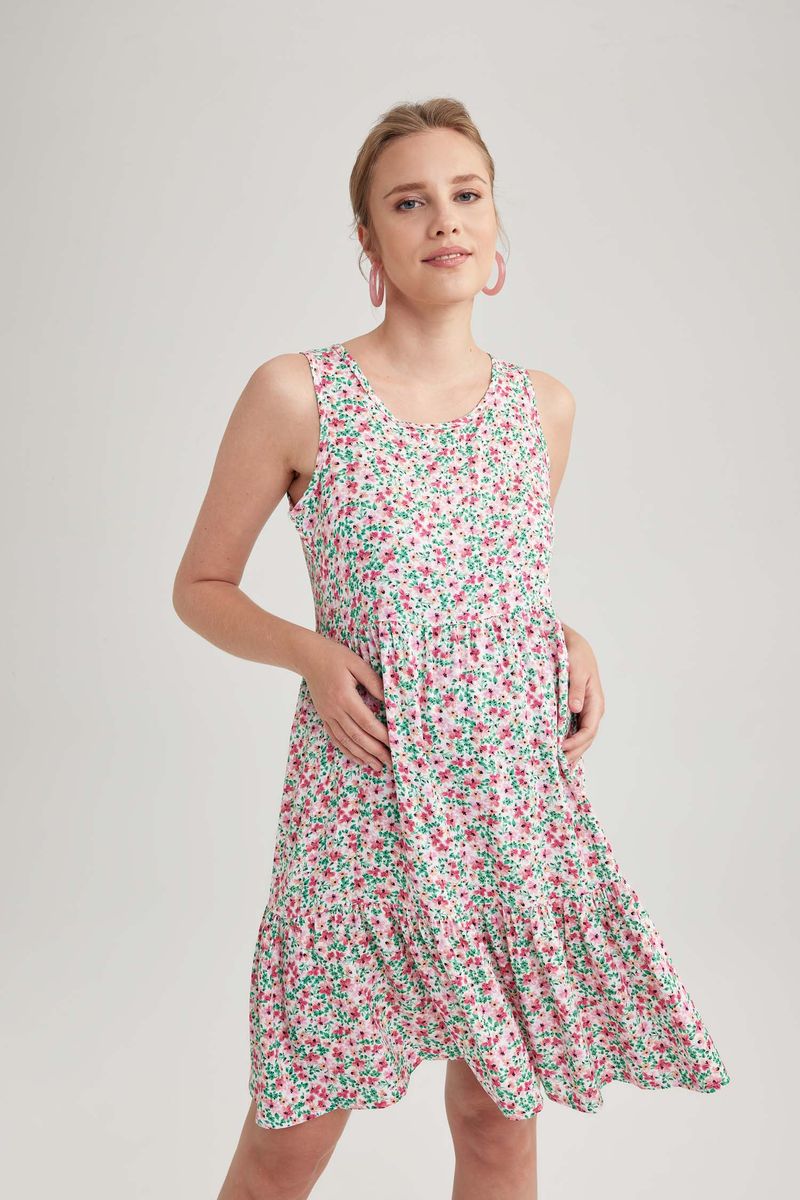Woman Special Collection Dress Strappy Maternity Dress - Pink