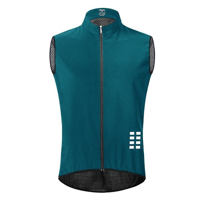 Sleeveless Cycling Top Vest Windproof Men's Bicycle Biking Jacket XL