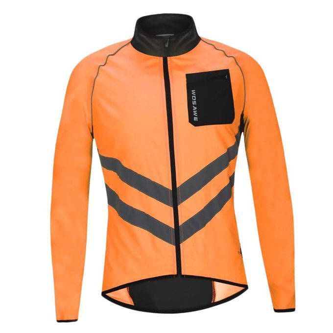 High Vis Cycling Jackets Lightweight Coat & Reflective Strip XXXL