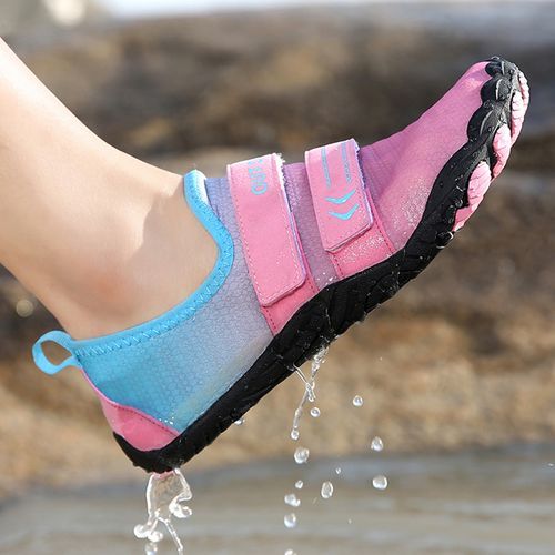 Unisex Five-finger Beach Water Shoes Women Big Size 36-42 Outdoor Quick-drying River Trekking Lovers Swimming Shoes Comfortable Fitness Shoes Black