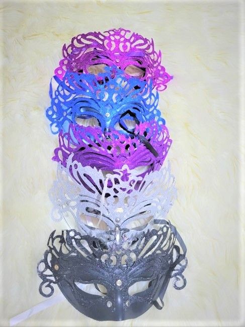 Face Mask For Bridal Shower Party And Birthday Party - 5pcs-COLOURVARY