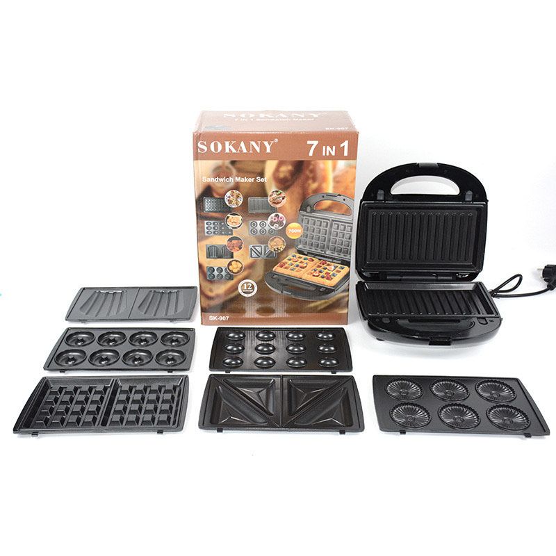 Sokany 7 In 1 Sandwish Maker Set