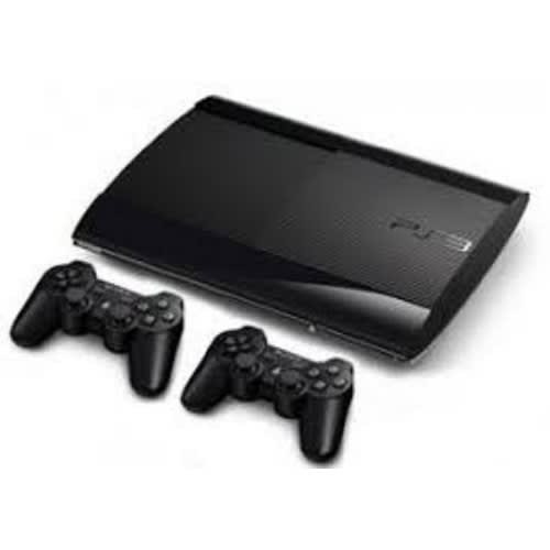 Ps 3 Super Slim With 2 Pads+18 Games Including Fifa 19, Pes 18, Gta V