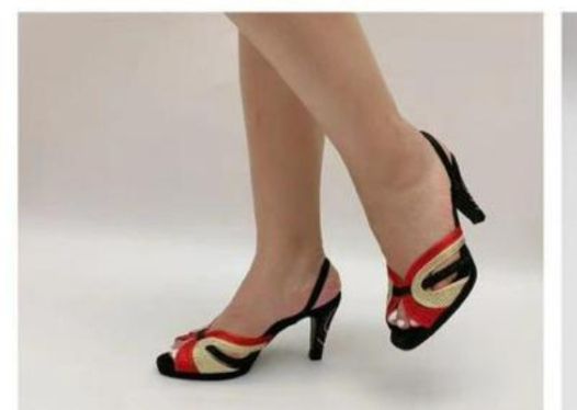 Beautiful Ladies Pencil Heel Sandals-Black