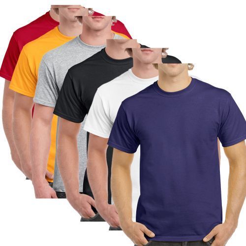 Set-of-Six Round Neck T-shirt Unisex