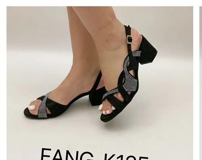 All Time Trendy Low Heel Sandals For Women-Black