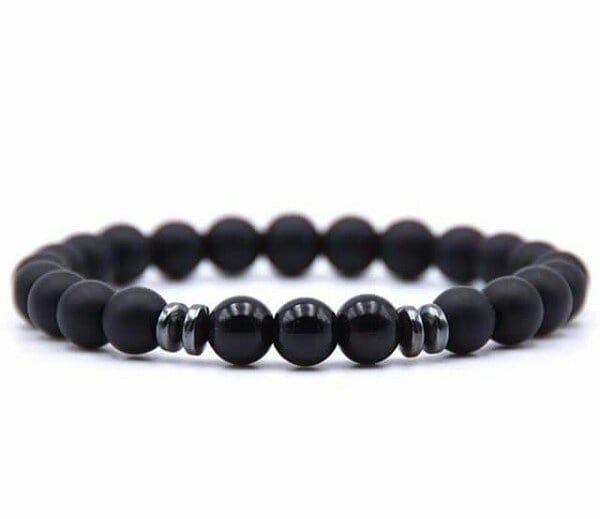 Matt's Black Fashion Bracelet