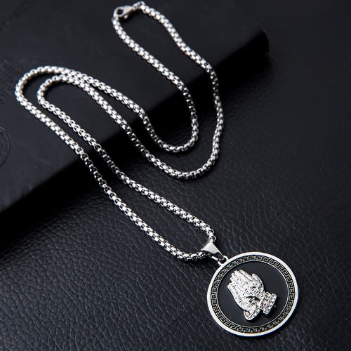 Prayer Pendant And Chain