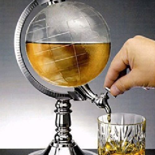 Globe Shape Beverage Liquor/beer/juice/wine Dispenser.
