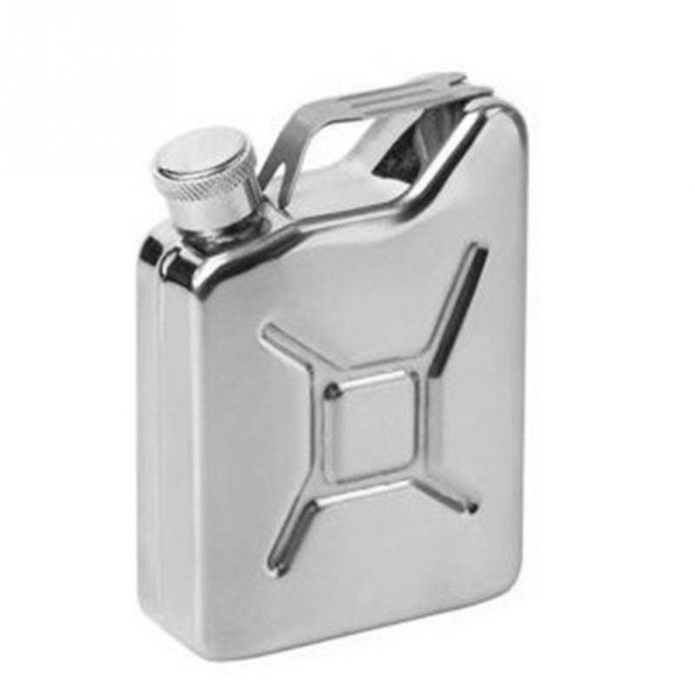 5 Oz Jerrycan Oil Jerry Can Liquor Hip Flask Creative Stainless Steel Wine Pot