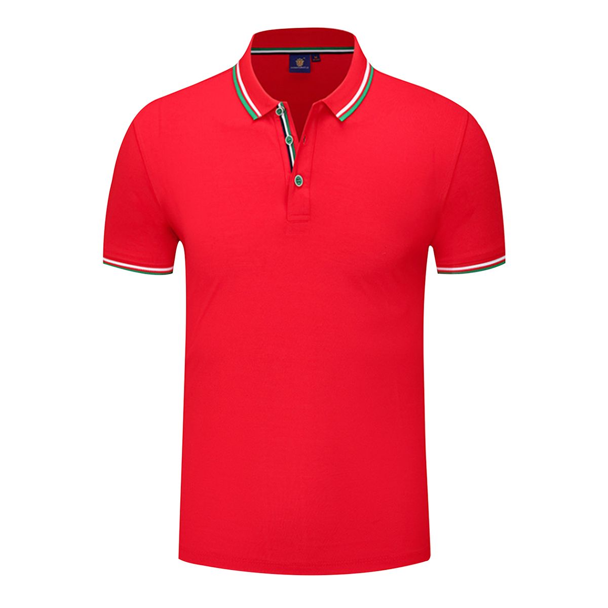 Polo T-shirt Breathable Fashionable And Comfortable - Red