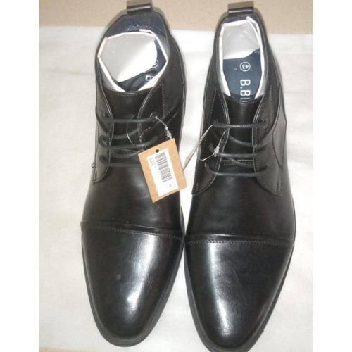 Men Cooperate Leather Ankle Boot