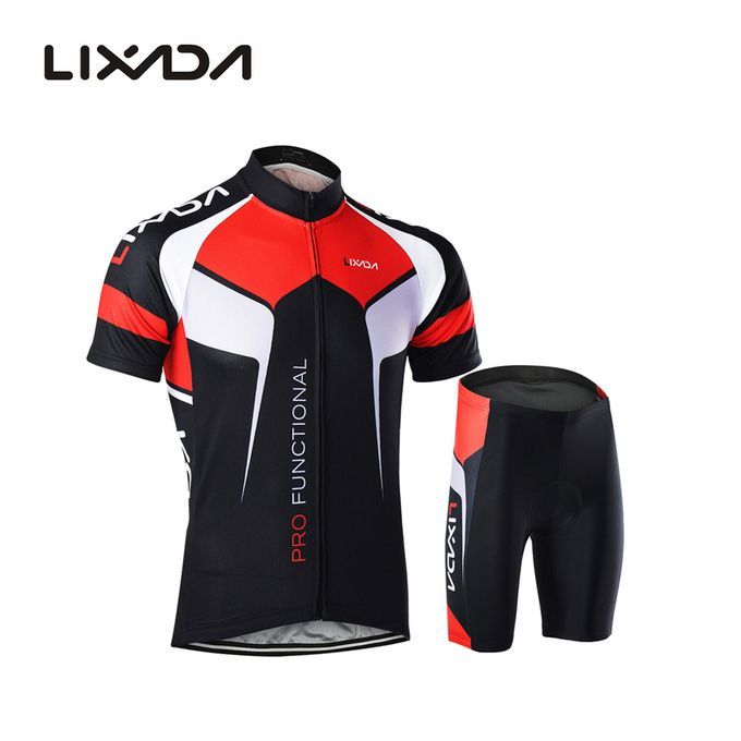 Men Breathable Quick Dry Comfortable Short Sleeve Jersey +