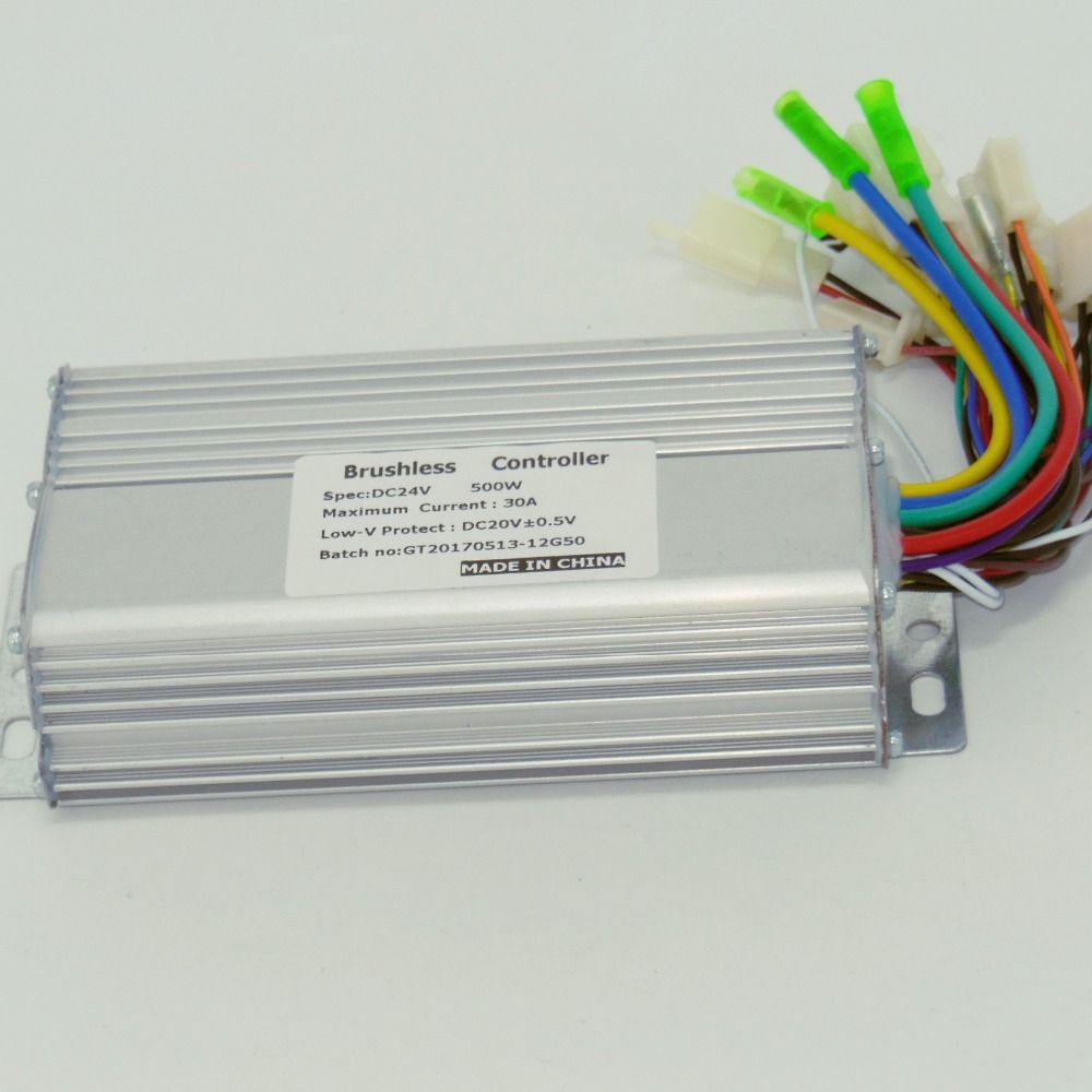 GREENTIME 24V 500W Brushless DC Motor Controller 12 Mosfets