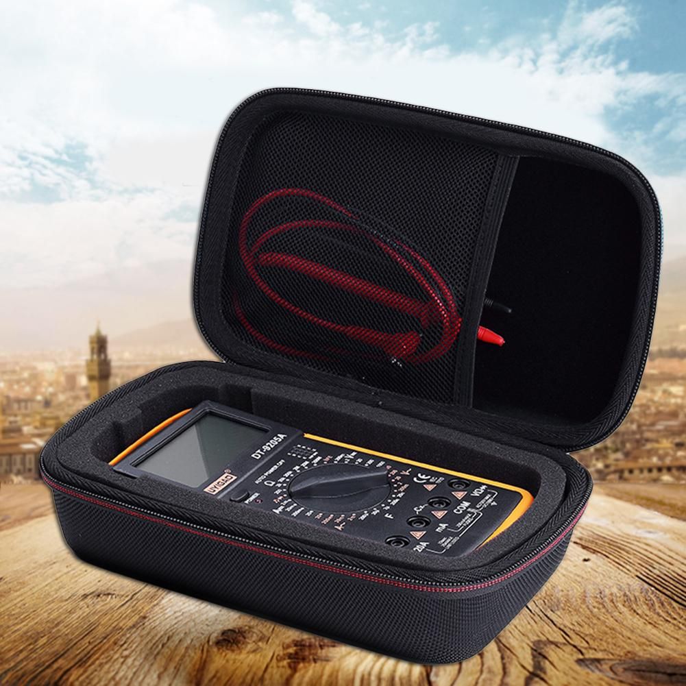 Digital For Fluke Multimeters F115C Multimeter Case Bag F17B+ Tester Hard Bag PU EVA Carry Storage Portable F117C EVA Travel