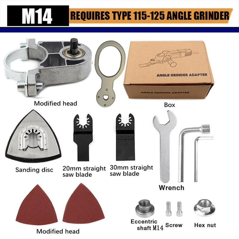 Angle Grinder Conversion Universal Head Adapter M14