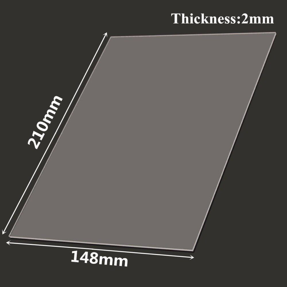 2 Mm Clear Plastic Acrylic Plexiglass Perspex Sheet A5 Size 148mm X 210mm
